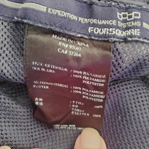 Vintage Y2K Foursquare Snowboard Pants Men’s Size 32 Medium Techfour 5000 Black - Picture 14 of 14